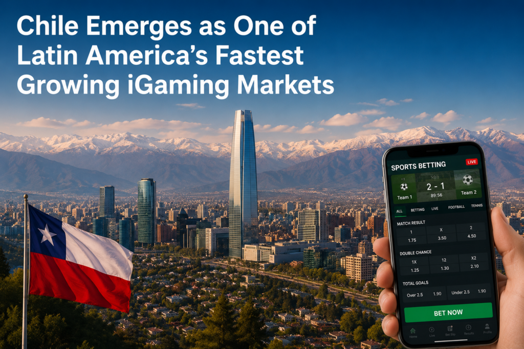 Chile iGaming market growth sportsbook and online casino industry in Santiago